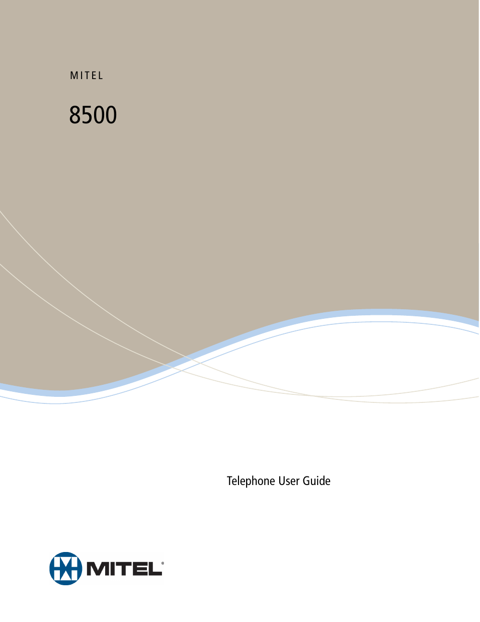 Mitel 8500 User Manual | 66 pages