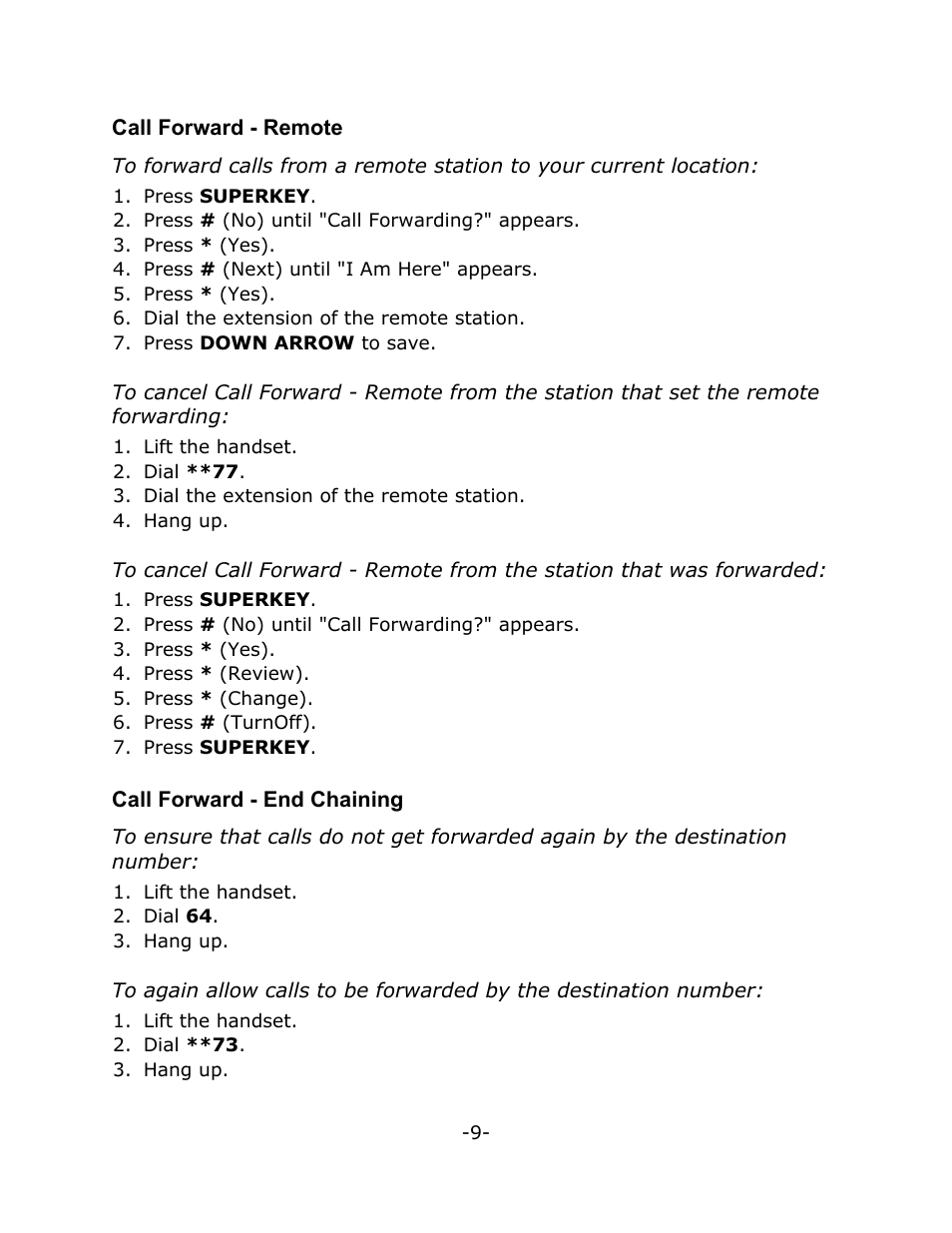 Mitel 7000 Series User Manual | Page 13 / 20