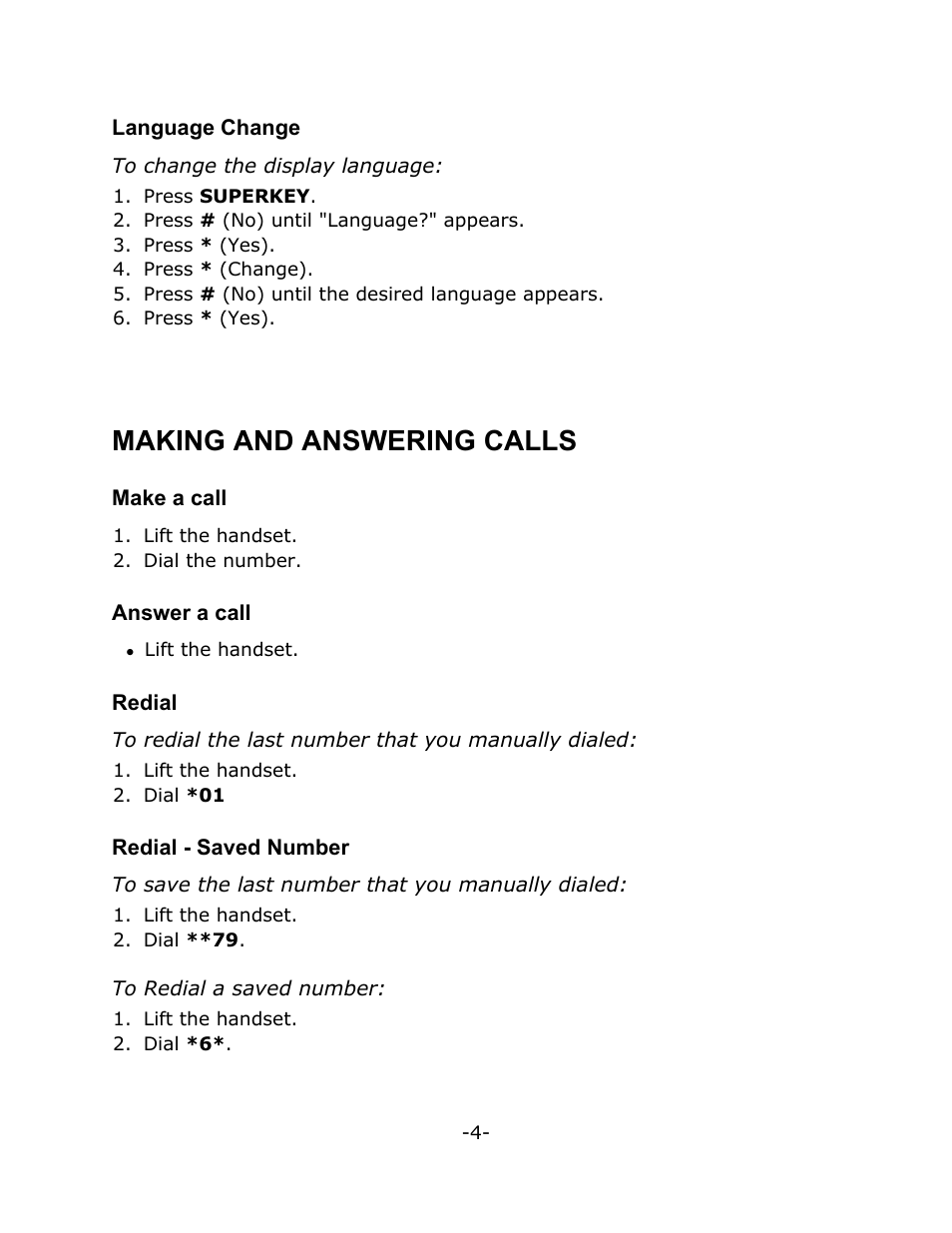 Making and answering calls | Mitel 7000 Series User Manual | Page 8 / 20