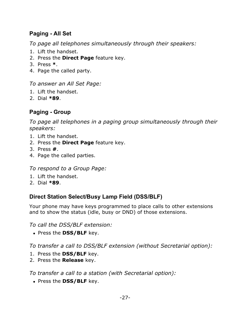 Mitel 4150 User Manual | Page 32 / 41