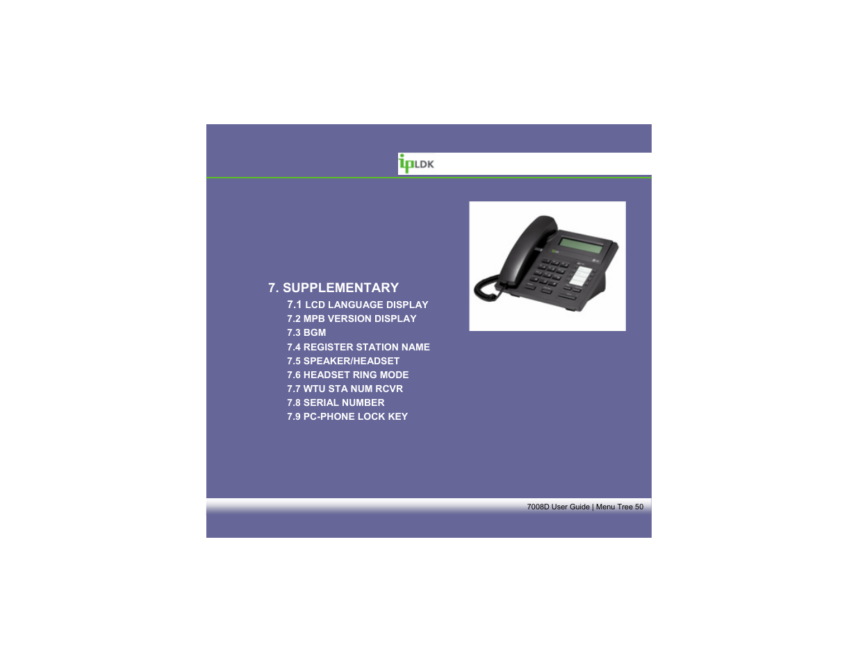 Mitel LDP7008D User Manual | Page 51 / 62