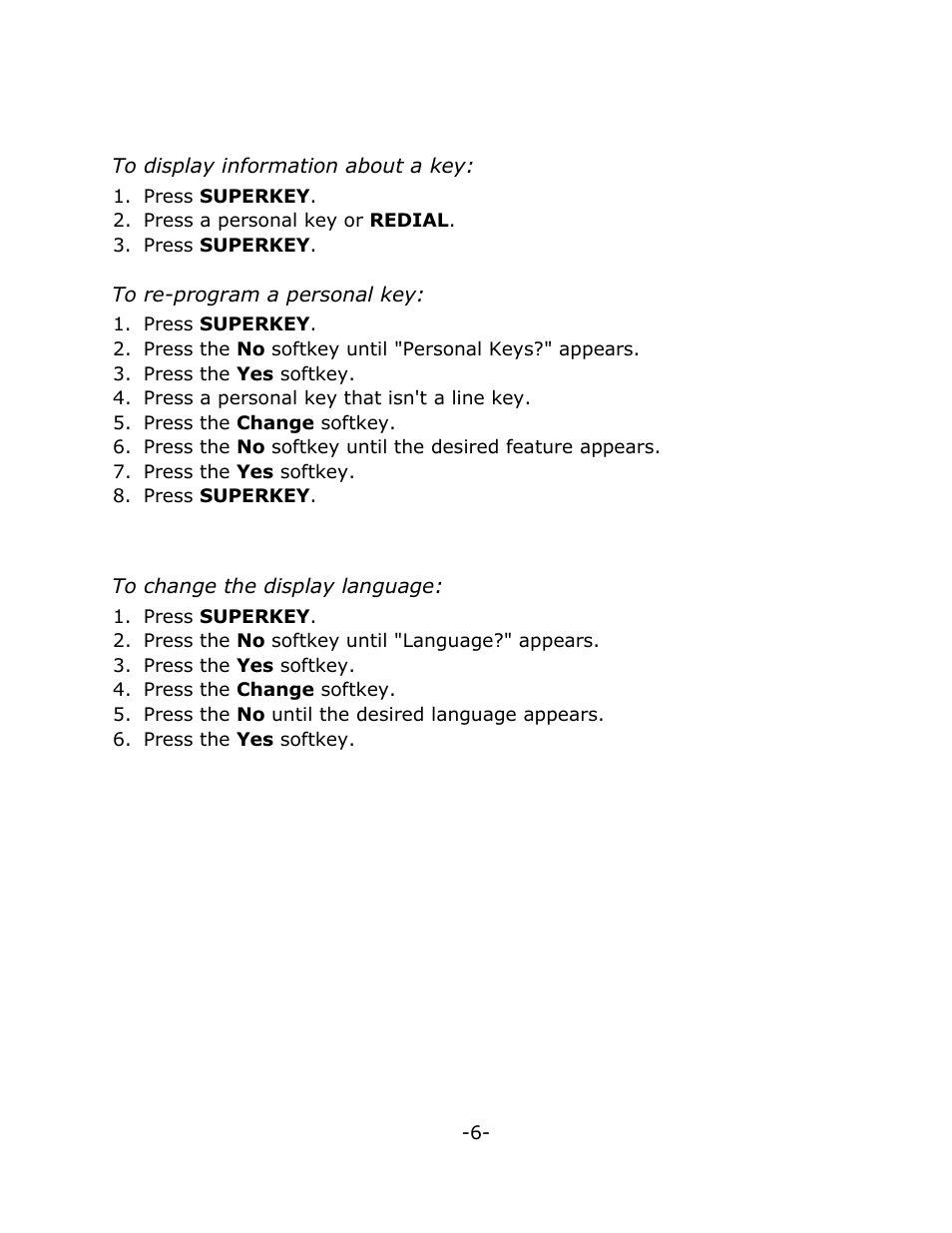 Mitel 5020 User Manual | Page 10 / 32