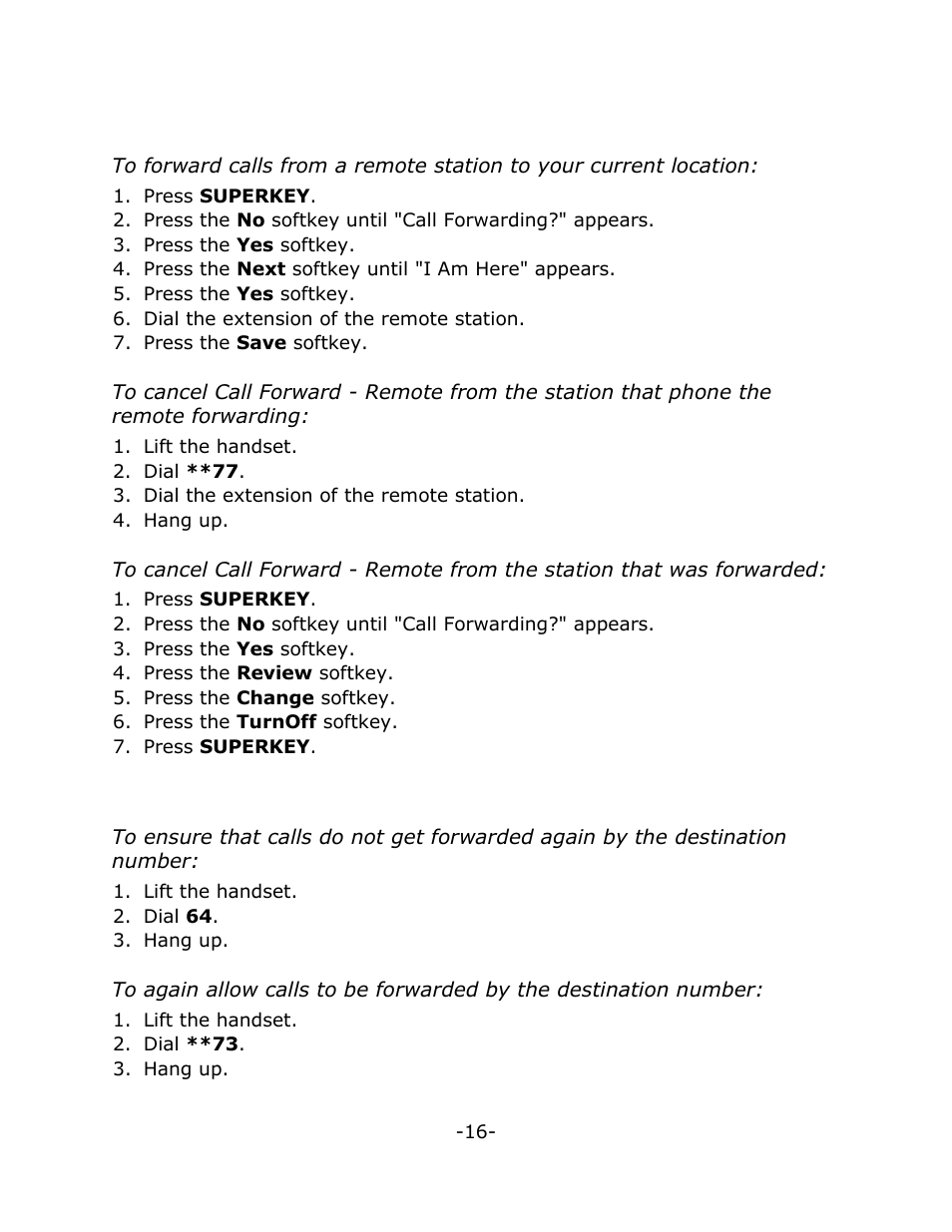 Mitel 5020 User Manual | Page 20 / 32