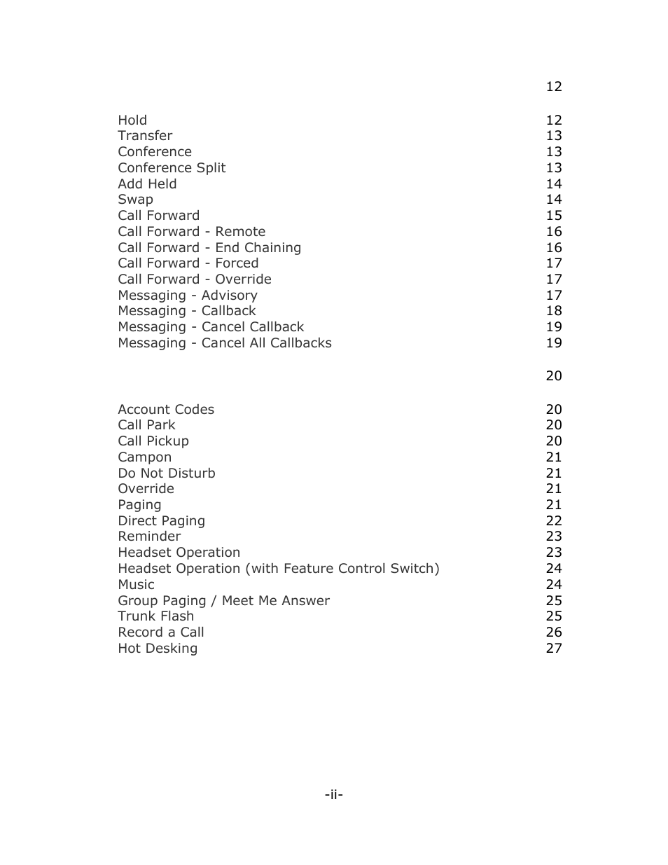 Mitel 5020 User Manual | Page 4 / 32