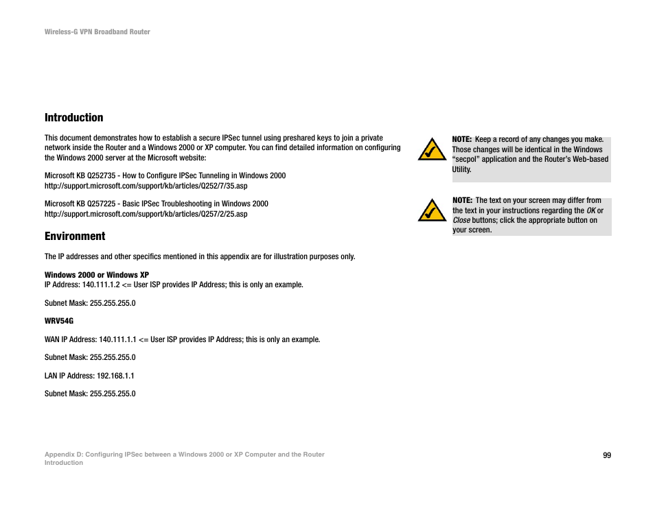 Mitel WRV54G User Manual | Page 109 / 145