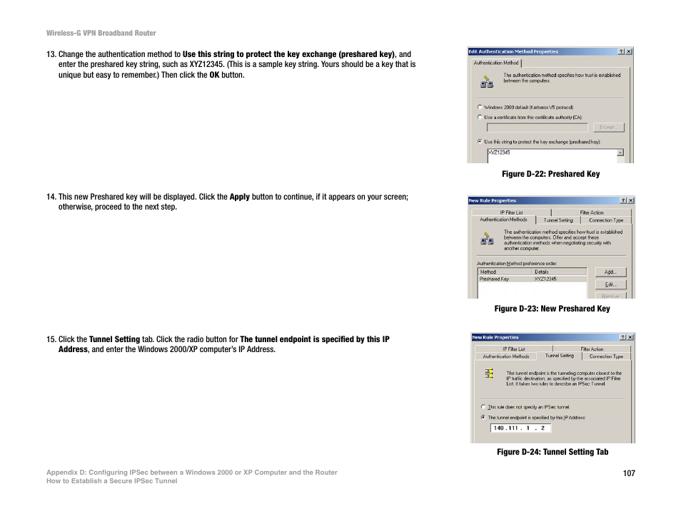 Mitel WRV54G User Manual | Page 117 / 145