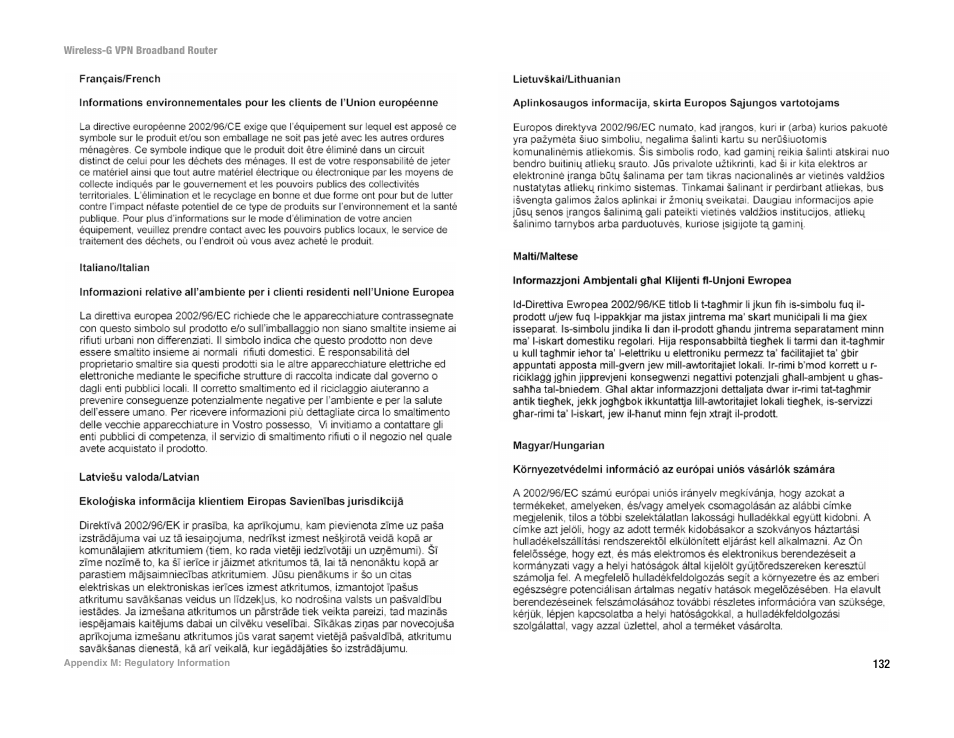 Mitel WRV54G User Manual | Page 142 / 145
