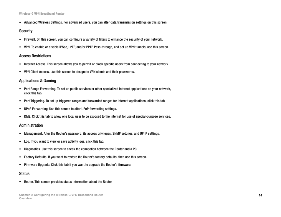 Mitel WRV54G User Manual | Page 24 / 145