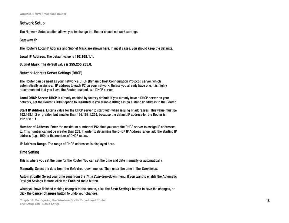 Mitel WRV54G User Manual | Page 28 / 145