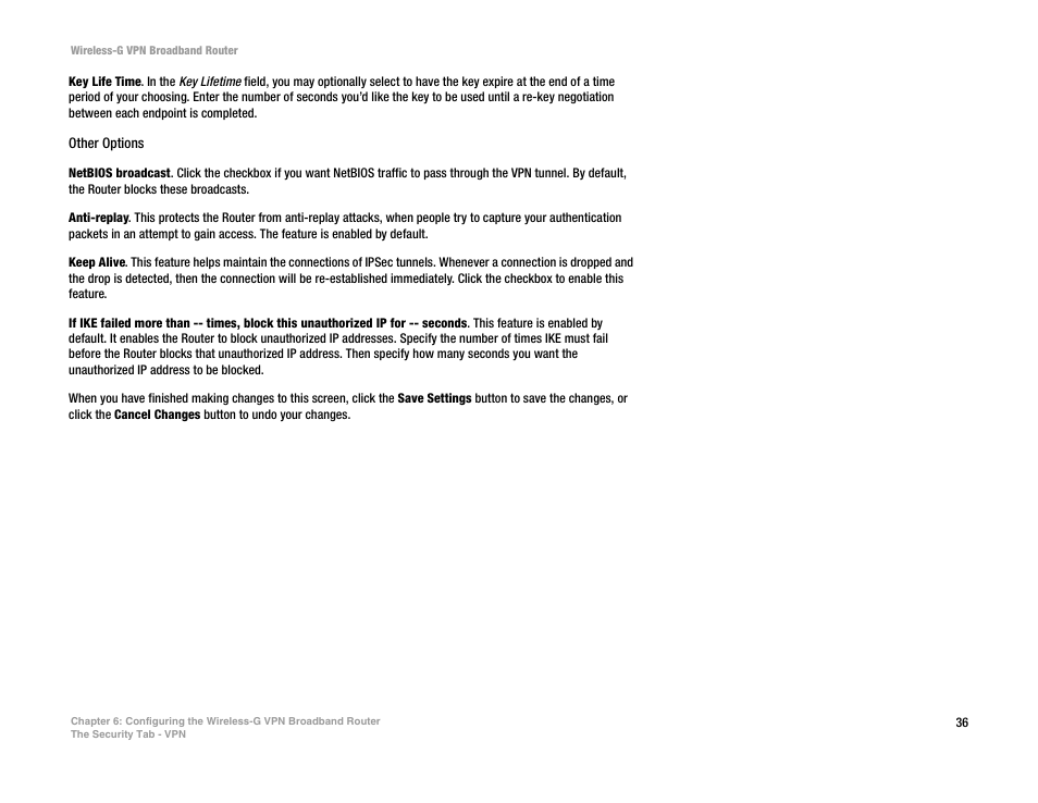 Mitel WRV54G User Manual | Page 46 / 145