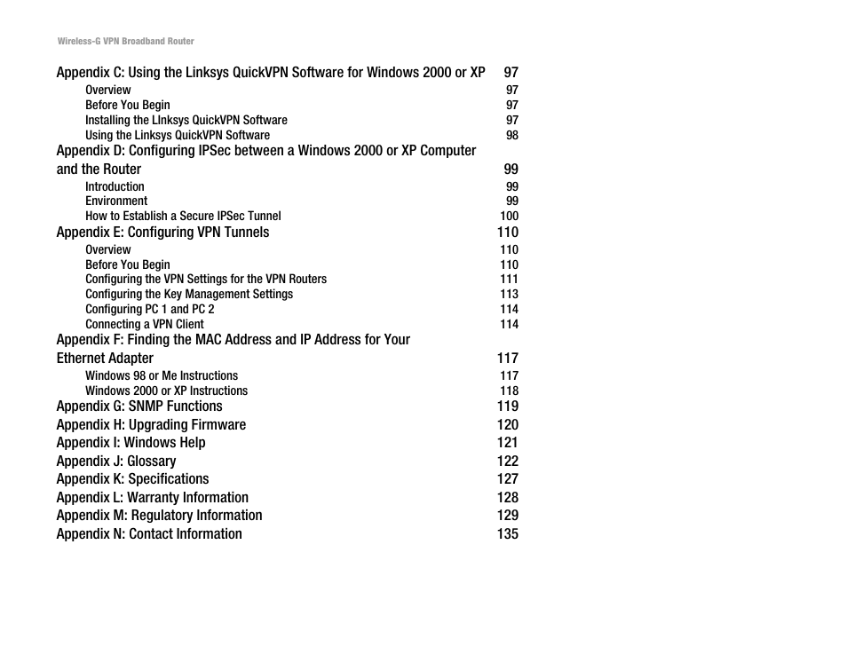 Mitel WRV54G User Manual | Page 5 / 145