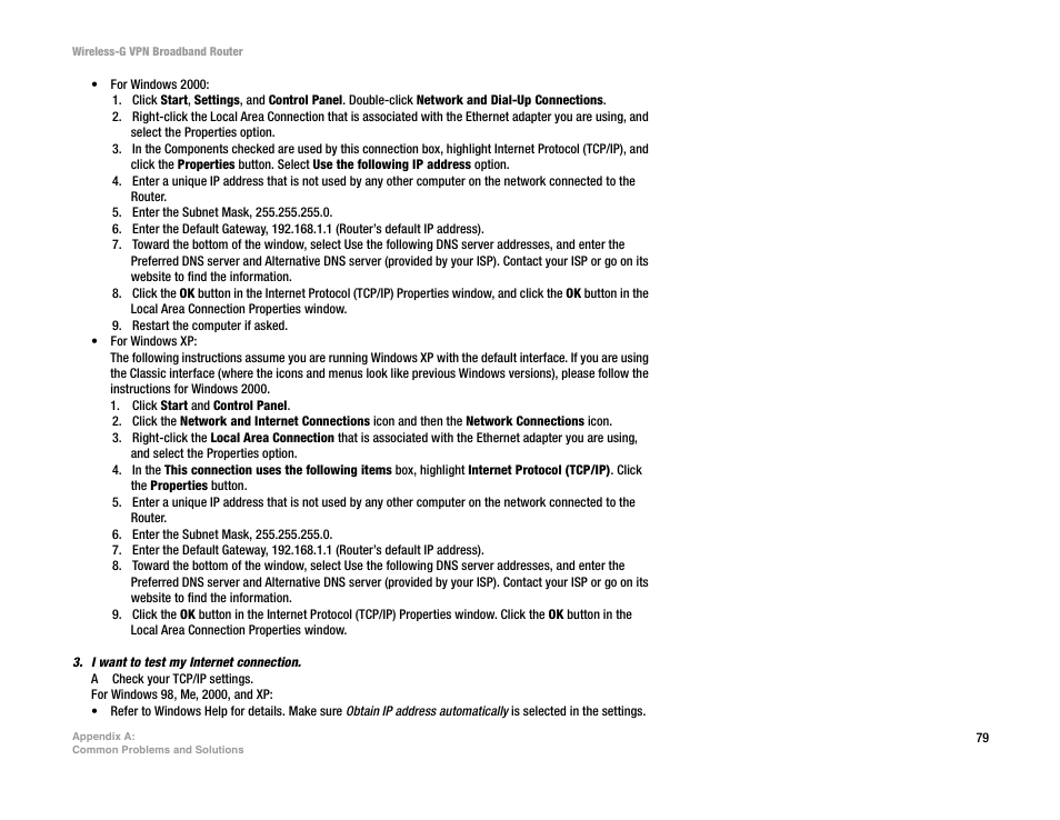 Mitel WRV54G User Manual | Page 89 / 145