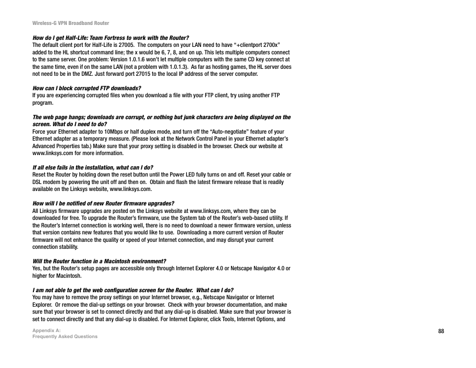 Mitel WRV54G User Manual | Page 98 / 145