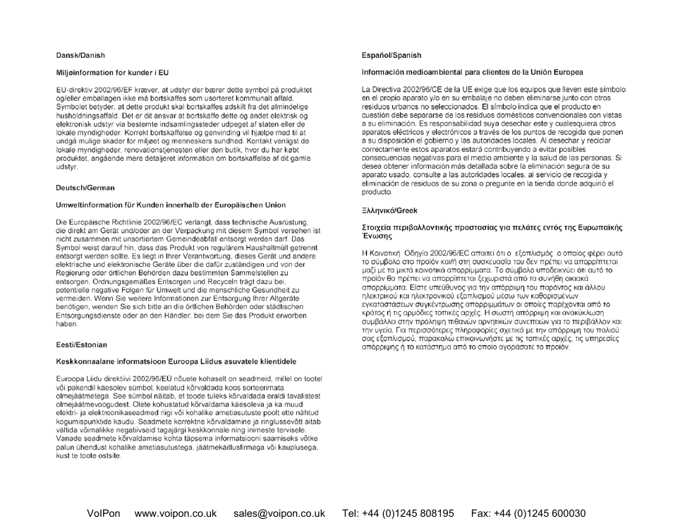 Mitel PAP2T User Manual | Page 32 / 36