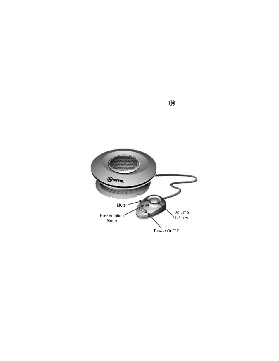Using the 5310 conference unit with a mouse, Turn the conference unit on and off | Mitel 5324 IP User Manual | Page 46 / 56