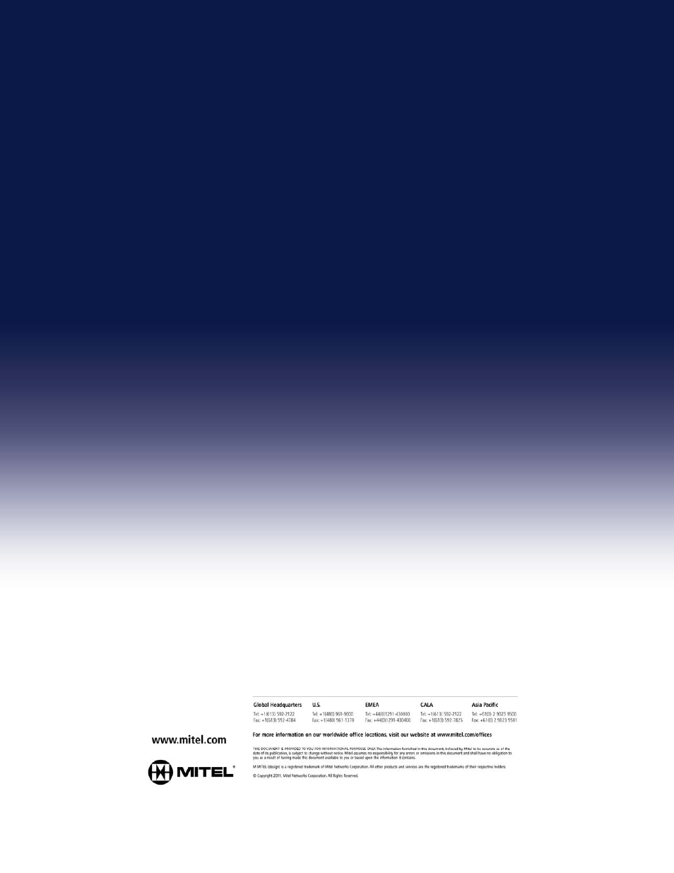 Mitel 5324 IP User Manual | Page 56 / 56