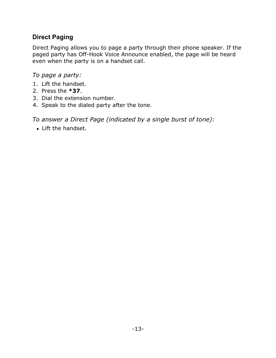 Mitel T7100 User Manual | Page 17 / 20