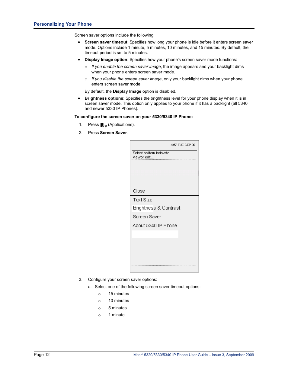 Mitel 5320 User Manual | Page 26 / 84