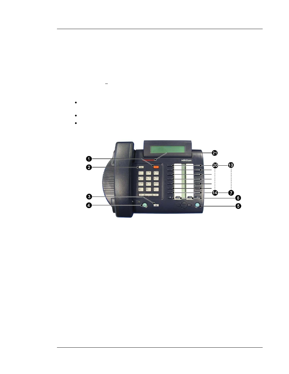 About your phone, Phone buttons | Mitel M3820 User Manual | Page 5 / 22