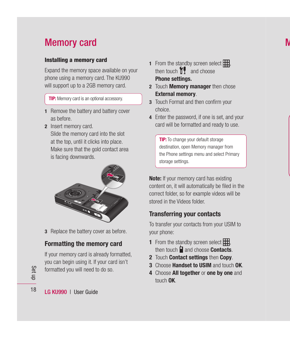 Mitel KU990 User Manual | Page 18 / 104