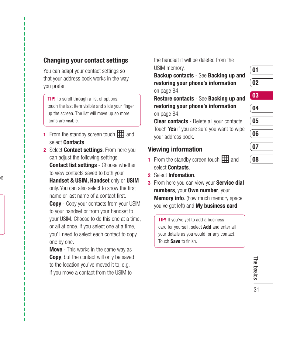 Mitel KU990 User Manual | Page 31 / 104