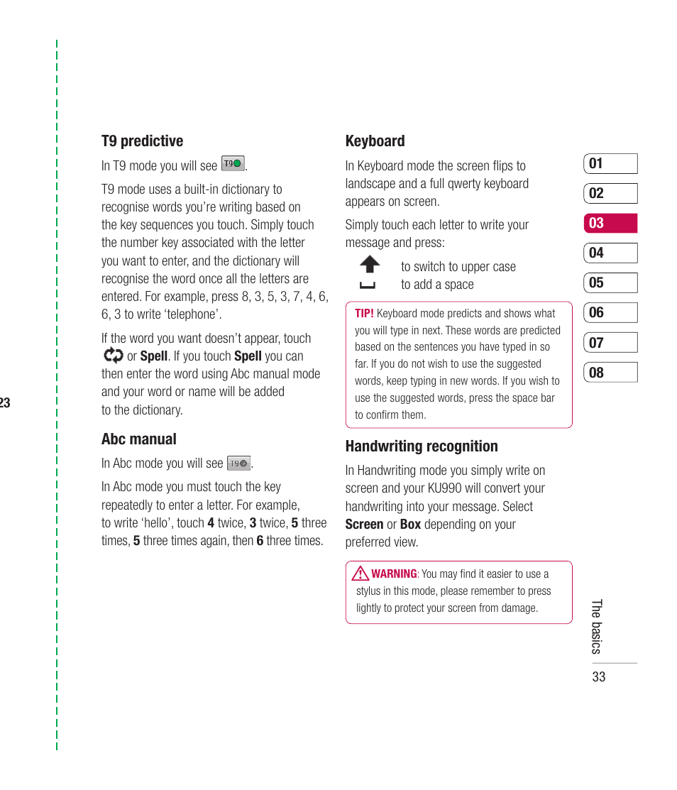 Mitel KU990 User Manual | Page 33 / 104