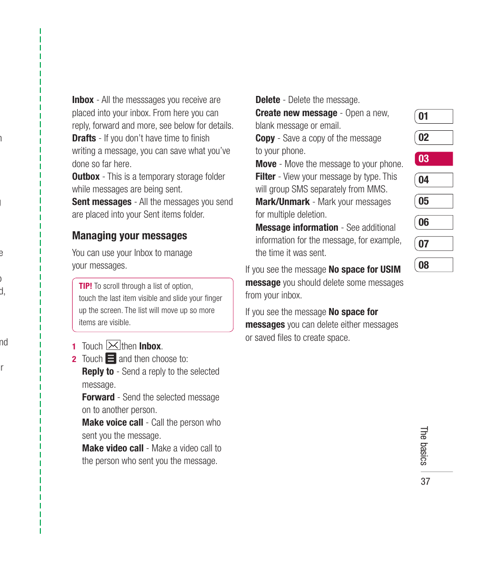 Mitel KU990 User Manual | Page 37 / 104