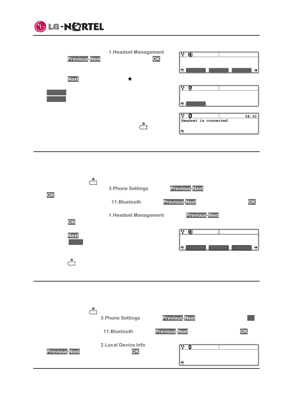 Deleting a headset from the paired list, Bluetooth module information, Ip8830 broadworks ip phone user guide | Mitel IP8830 User Manual | Page 27 / 32