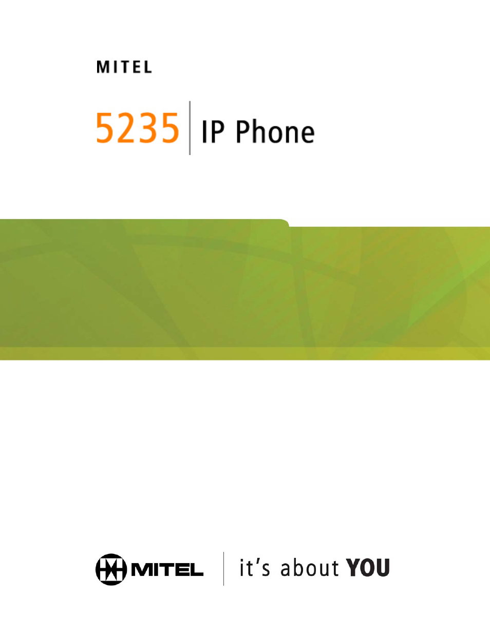 Mitel 5235 IP Phone User Manual | 42 pages