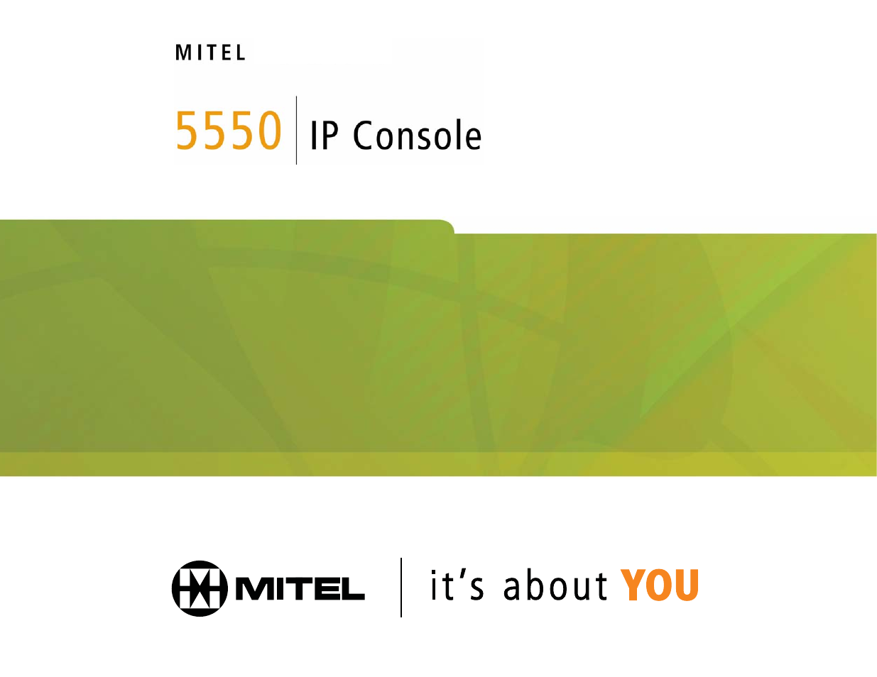 Mitel 5550 IP Console User Manual | 84 pages