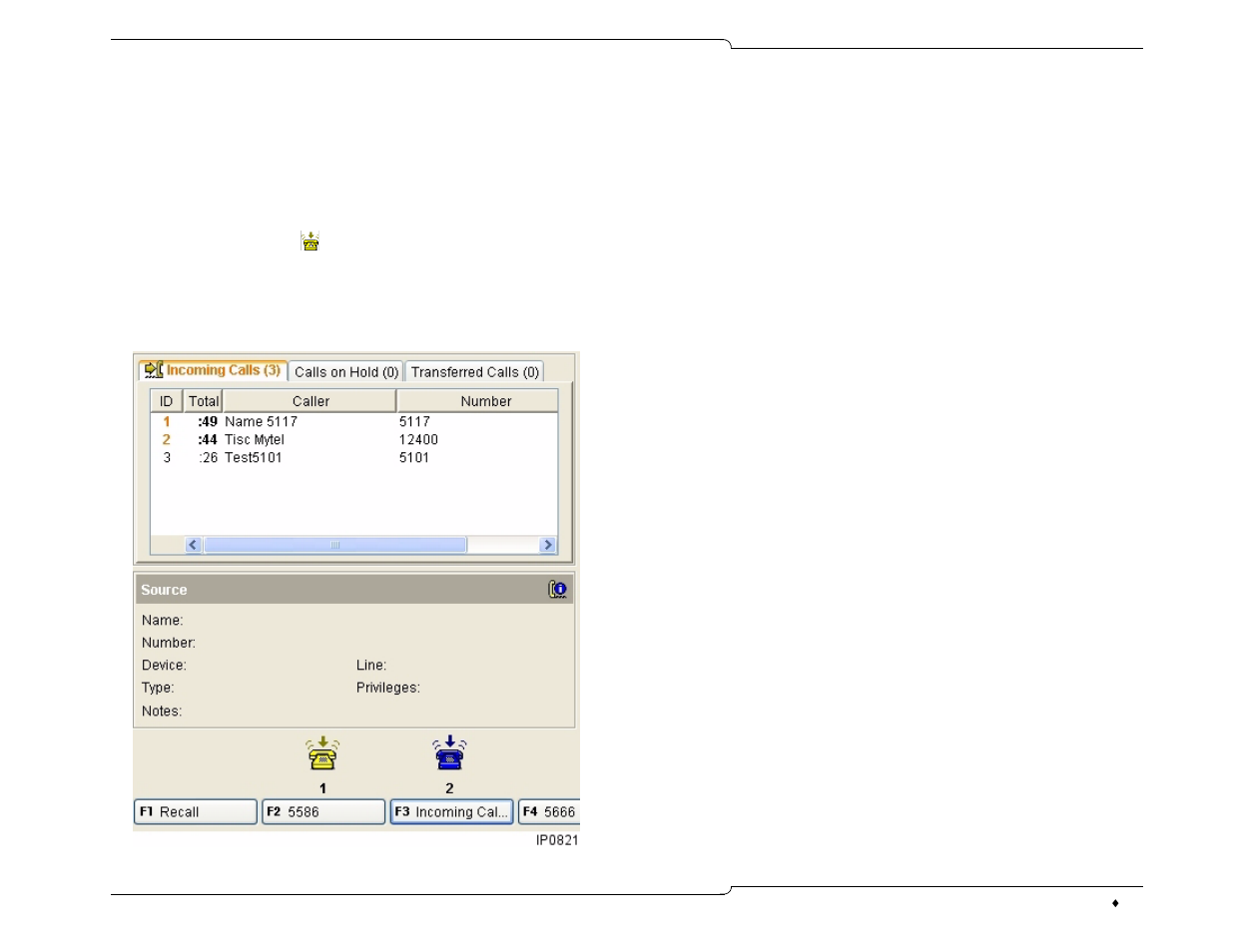 Answering calls | Mitel 5550 IP Console User Manual | Page 21 / 84