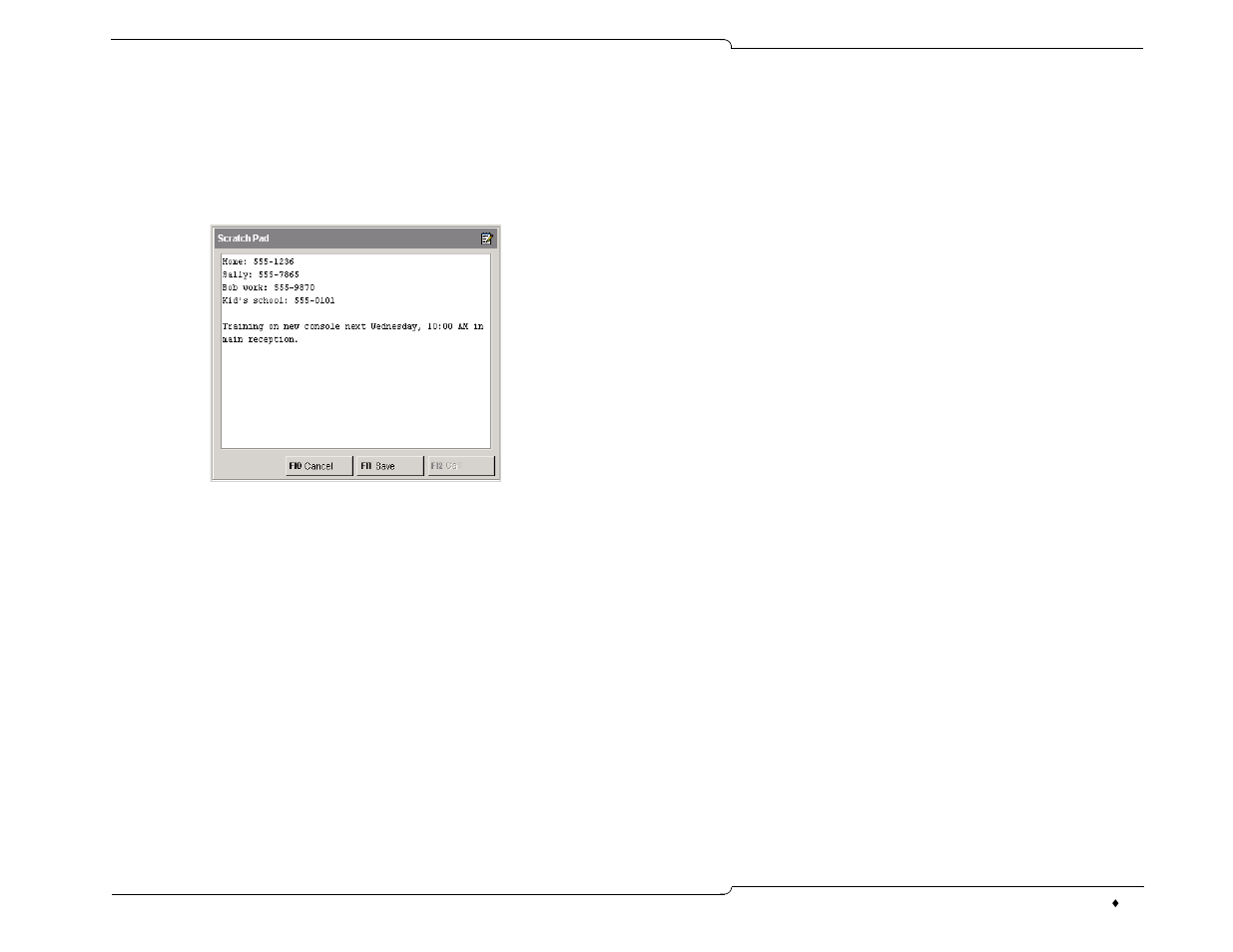 Scratch pad, Serial call | Mitel 5550 IP Console User Manual | Page 53 / 84