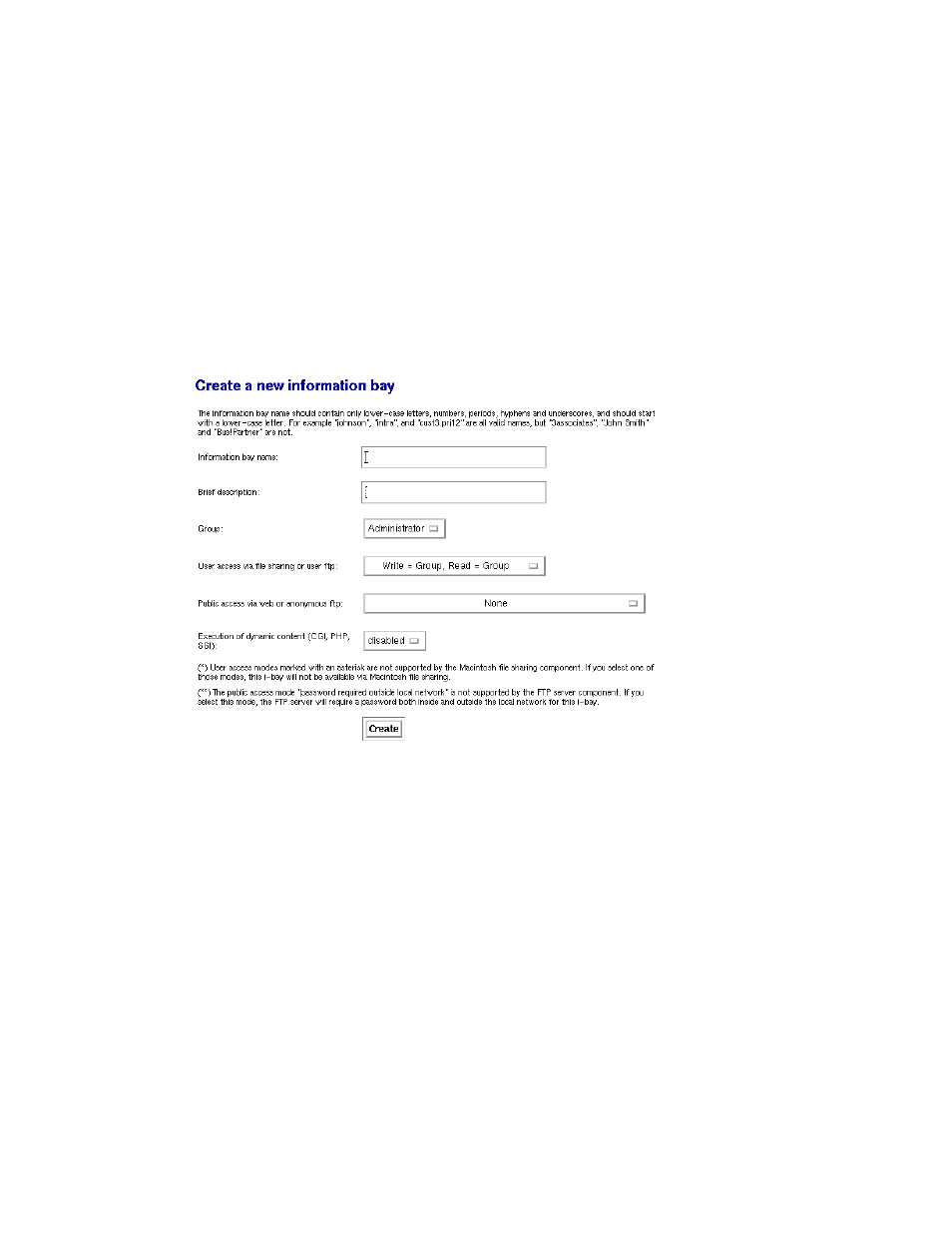 Creating an i-bay | Mitel SME Server V5 with ServiceLink User Manual | Page 100 / 133