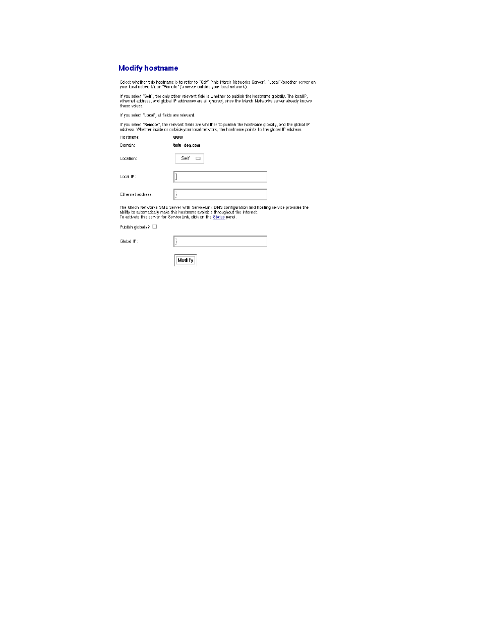 Mitel SME Server V5 with ServiceLink User Manual | Page 74 / 133