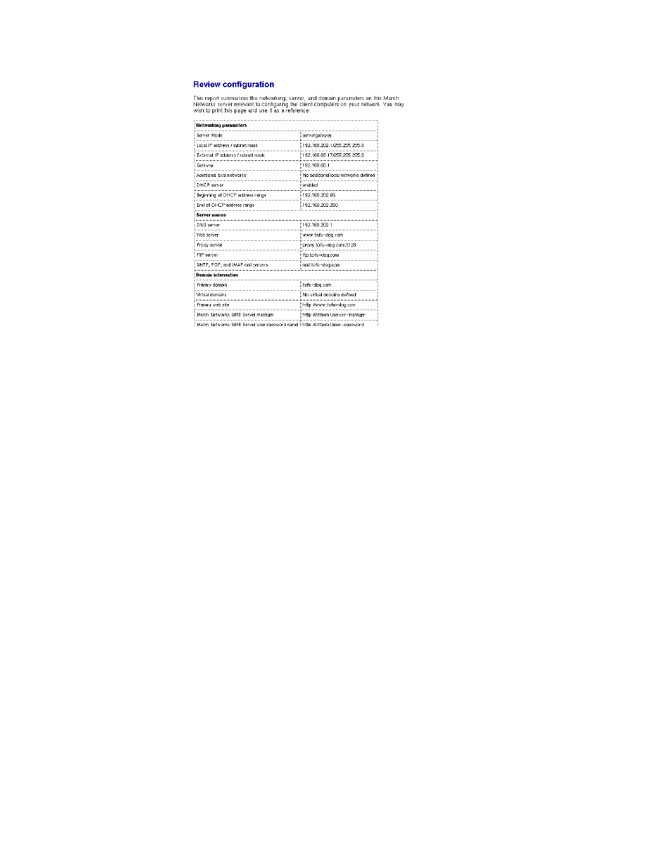 Mitel SME Server V5 with ServiceLink User Manual | Page 79 / 133