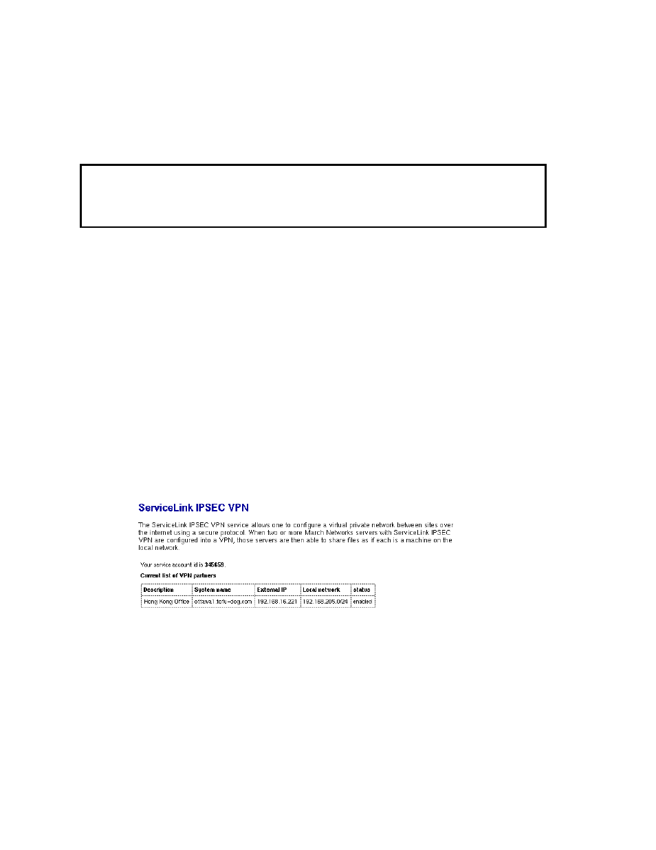 Ipsec vpns | Mitel SME Server V5 with ServiceLink User Manual | Page 88 / 133