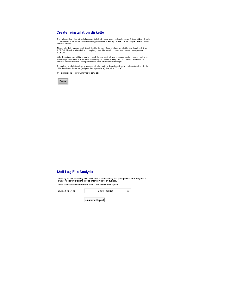 Mail log file analysis | Mitel SME Server V5 with ServiceLink User Manual | Page 94 / 133