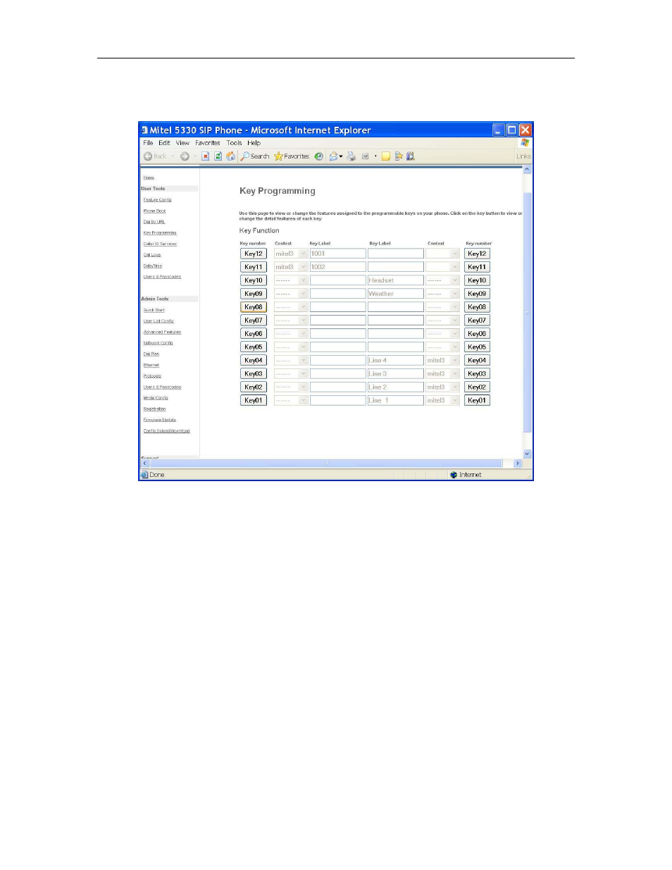 Mitel 5330 IP Phone User Manual | Page 47 / 57