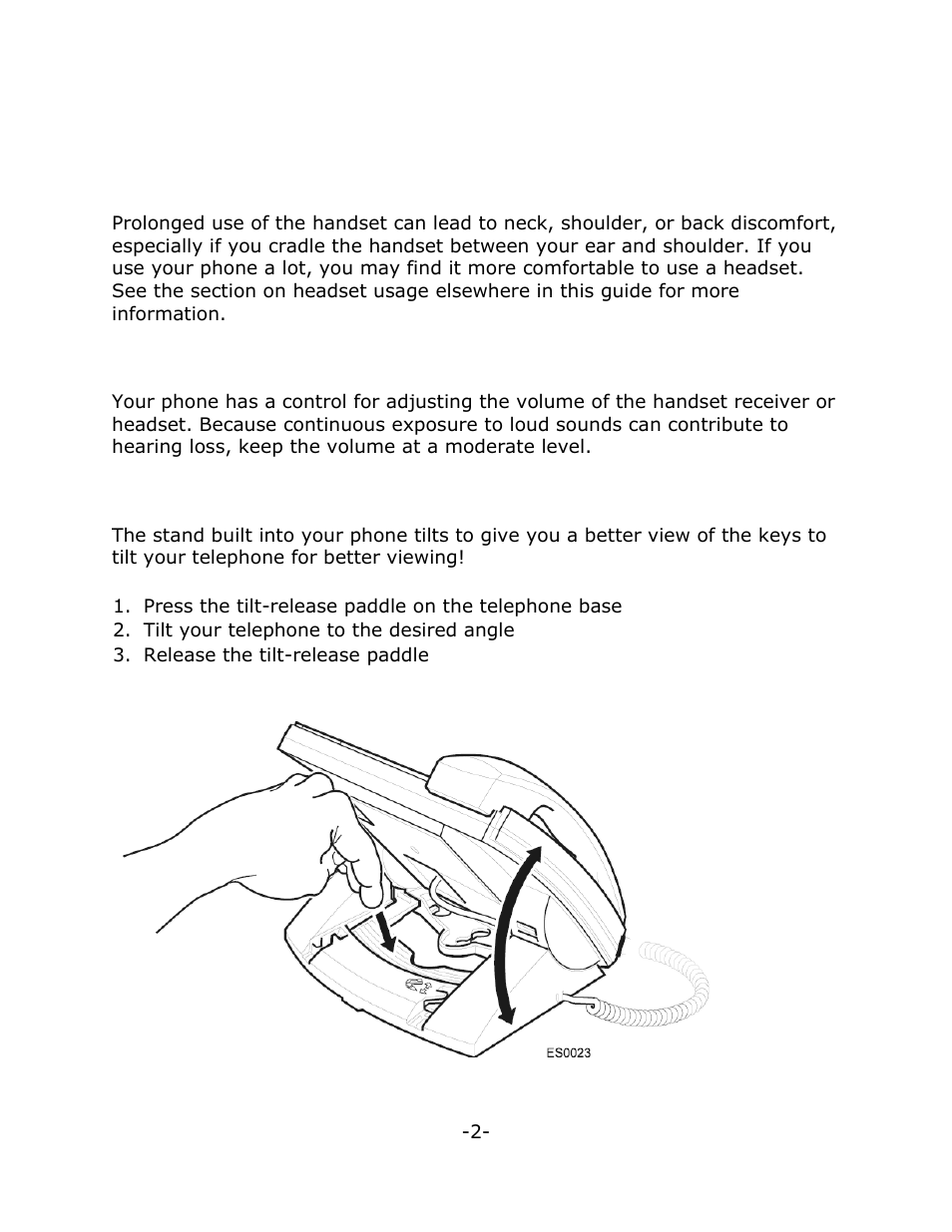 Tips for your comfort and safety | Mitel 4125 SX-200 User Manual | Page 7 / 44