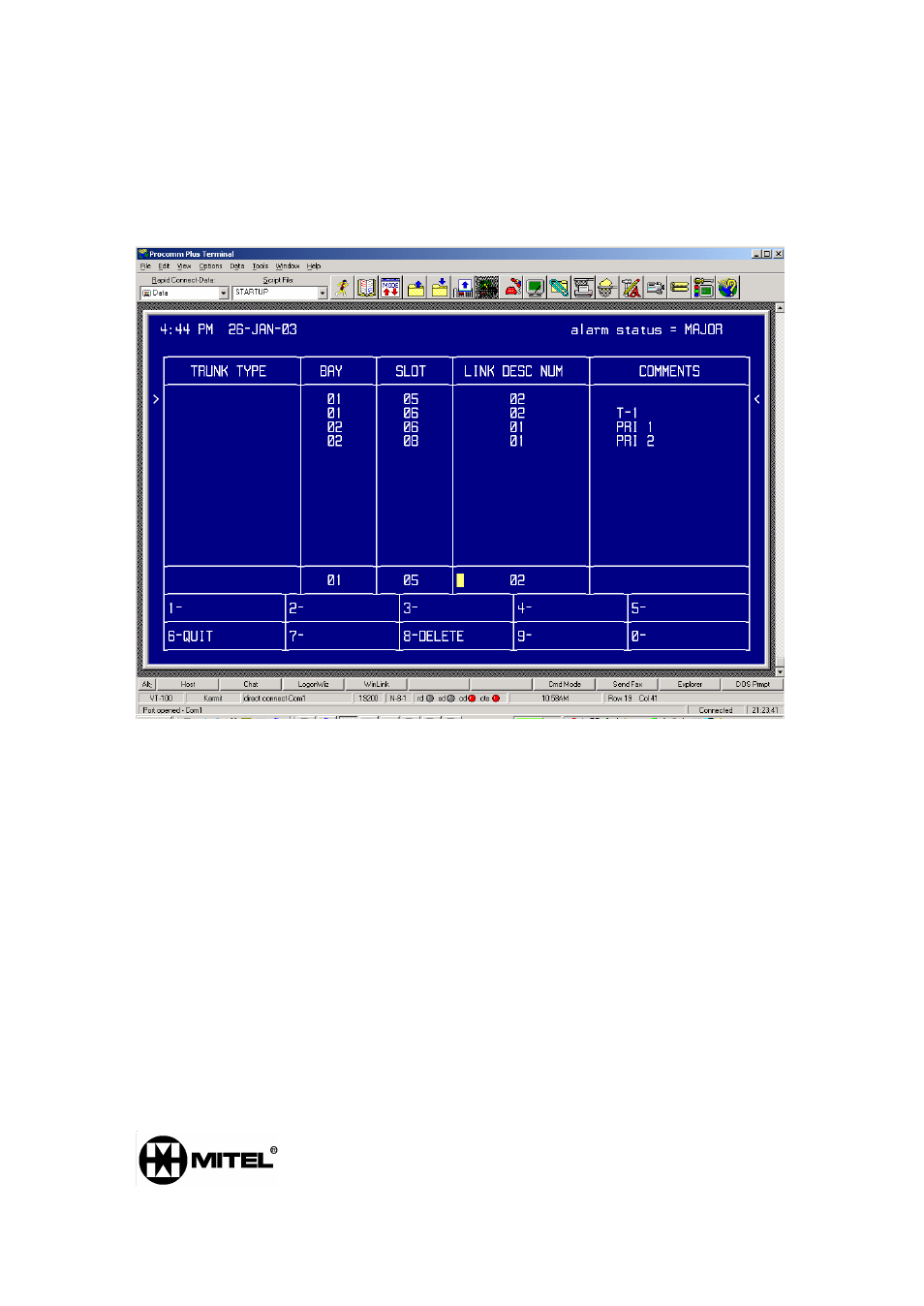 Mitel 3300 User Manual | Page 20 / 22
