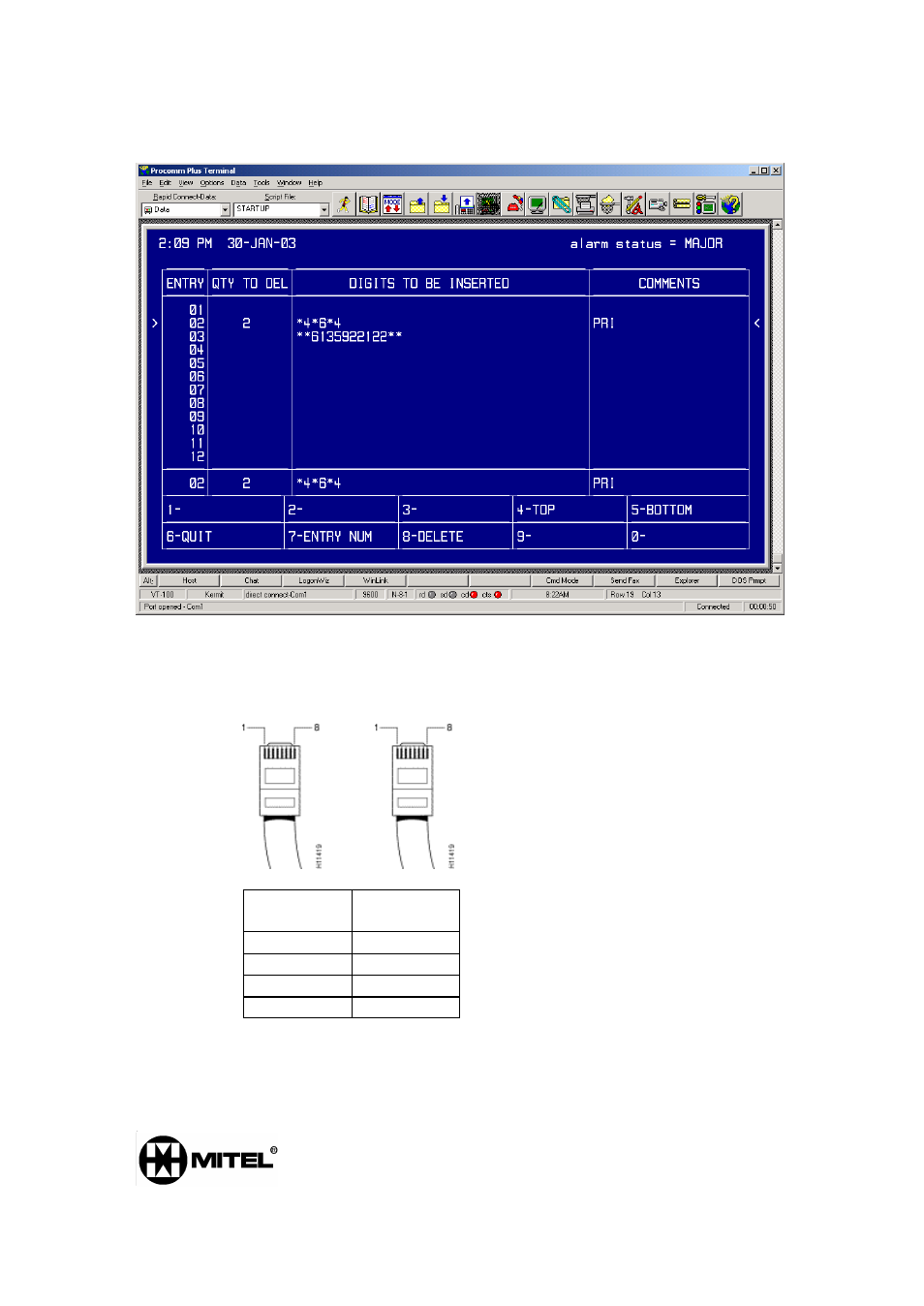 Mitel 3300 User Manual | Page 21 / 22