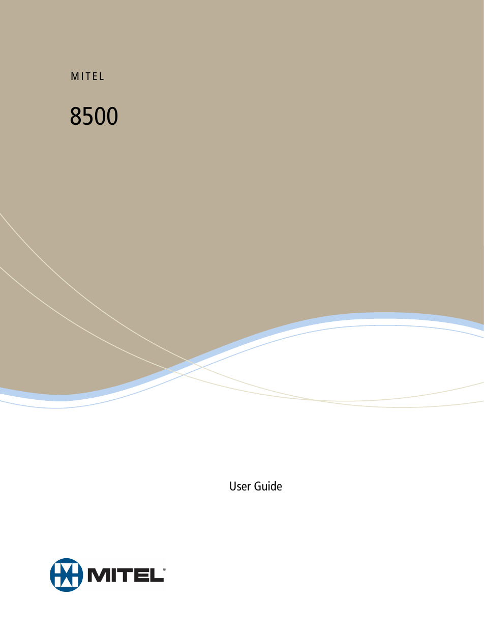 Mitel 8500 User Manual | 60 pages