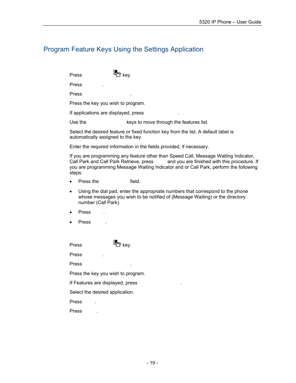 Mitel COMMUNICATION DIRECTOR 5320 User Manual | Page 25 / 58