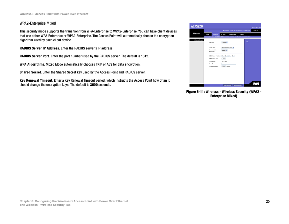 Mitel WAP54GP User Manual | Page 26 / 68