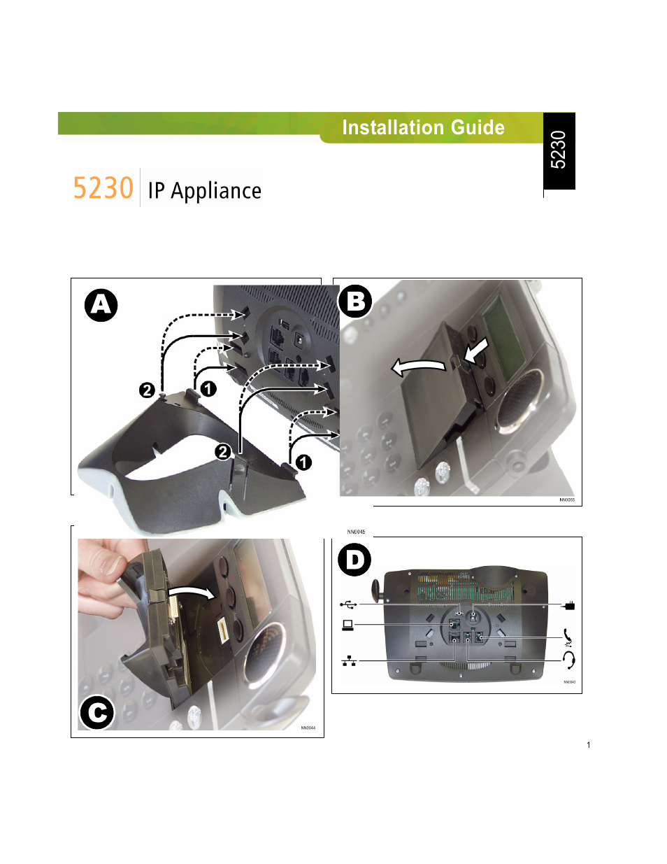 Mitel 5230 User Manual | 8 pages