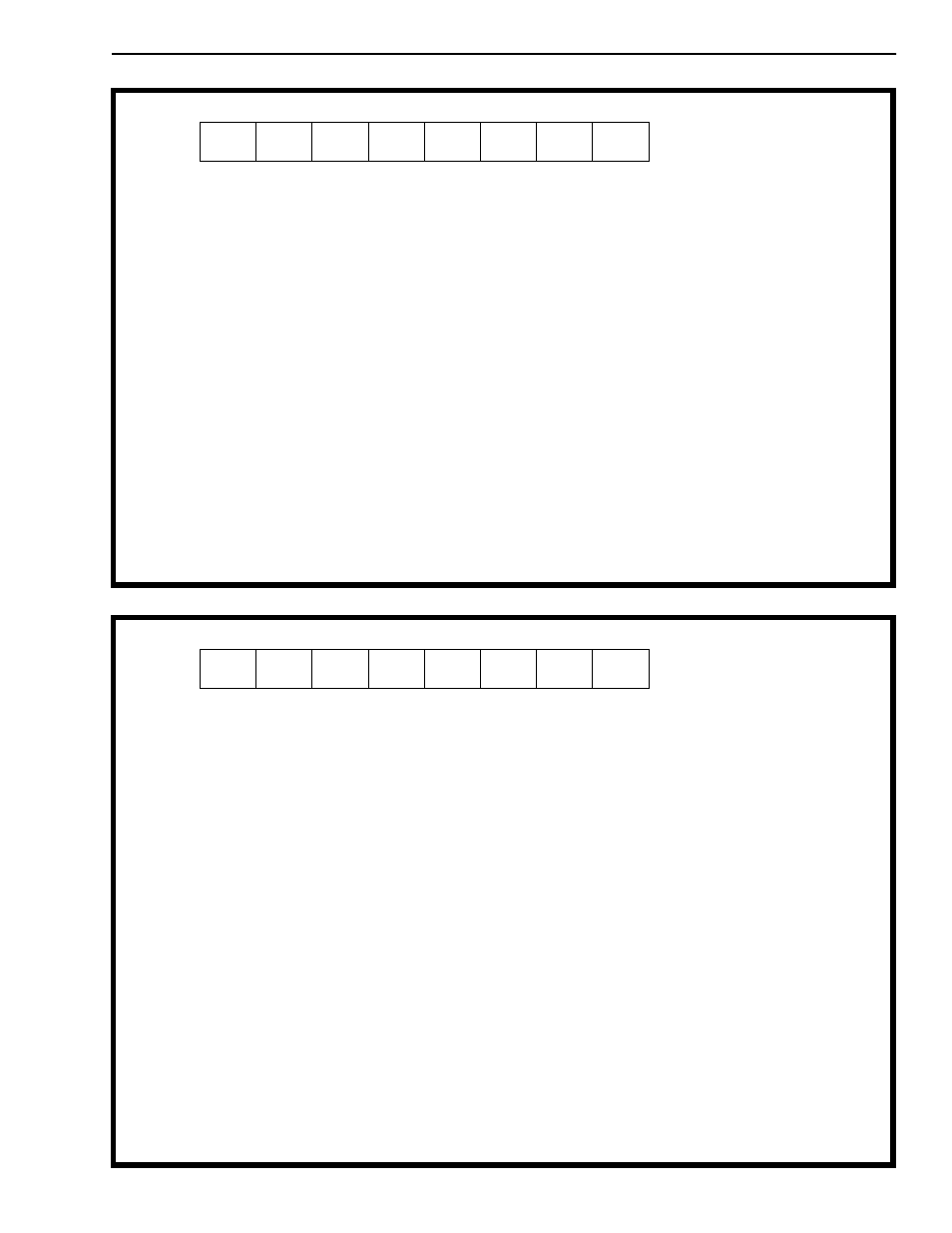 Bpd7-4 block-programming data bits 7-4. these bits, Ppfp parallel port frame pulse polarity. used to p, Din device initialization. this bit is used in tm1 | Spfp serial port framing polarity. in tm2 and tm3, Bpe block-programming enable. this bit activates t, Note: the cpu must maintain the required settings, Msk3-0 mask alarm bits 3-0. these bits mask the sp, Ppce parallel port frame counter error. used in al, Rxpaa rx phase alignment alarm. used in tm2 operat, Txpaa tx phase alignment alarm. used in tm1 operat | Mitel DISTRIBUTED HYPERCHANNEL MT90840 User Manual | Page 27 / 50