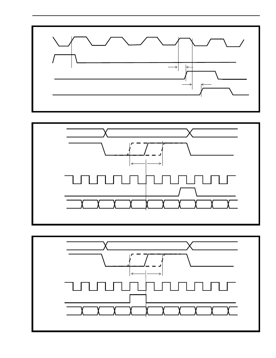 Figure 29 - parallel port in timing mode 4, Figure 30 - phase variation between c4/8r1 & c4/8r, Figure 31 - phase variation between c4 and pckr in | Preliminary information | Mitel DISTRIBUTED HYPERCHANNEL MT90840 User Manual | Page 43 / 50