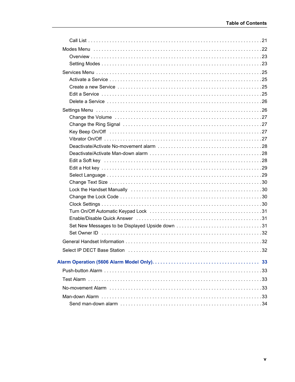 Mitel 5606 User Manual | Page 5 / 50