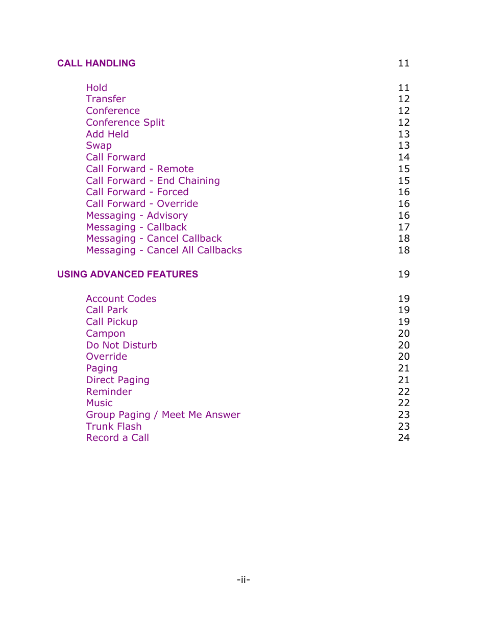 Mitel M7310 User Manual | Page 4 / 29