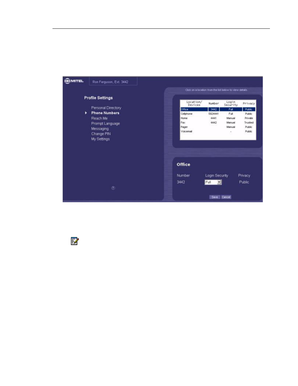 Setting your personal preferences | Mitel Speech Server User Manual | Page 11 / 58